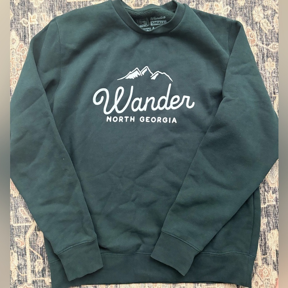 Forest Green Crewneck Sweater